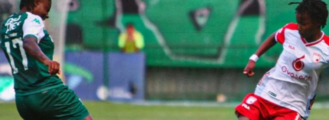 Santa Fe vs. Cali en la final de la liga femenina. / Foto: Leonas Femenino.