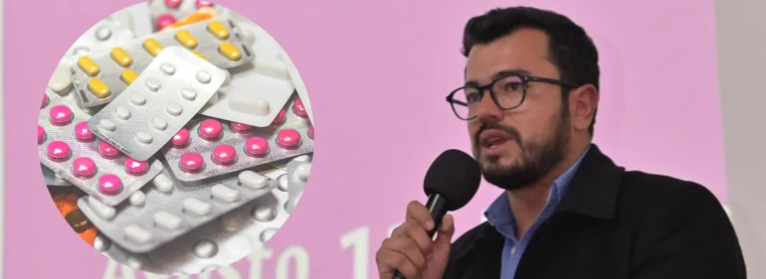 Denuncia de SuperSalud sobre entrega de medicamentos en Bucaramanga. / Foto: X Luis Carlos Leal.