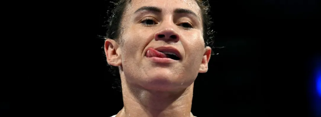 Yeni Arias en Olímpicos. / Foto: AFP.