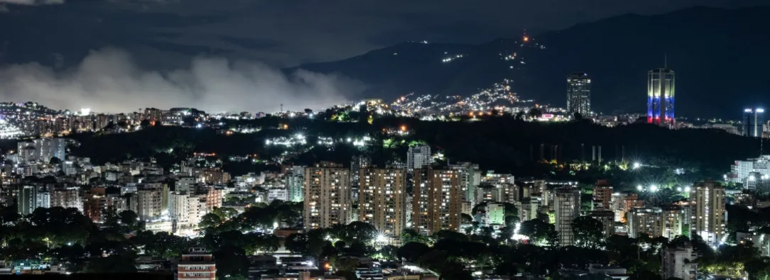 Apagón en Venezuela. / Foto: AFP.
