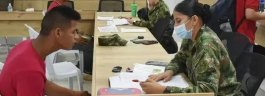 Beneficios del servicio social para la paz. / Foto: Ejército de Colombia.