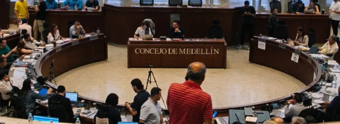 Concejo de Medellín venta de acciones Tigo-Une. / Foto: Concejo de Medellín.