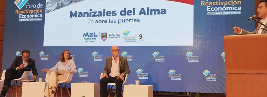 Foro de reactivación económica en Colombia. / Foto: Info Presidencia.