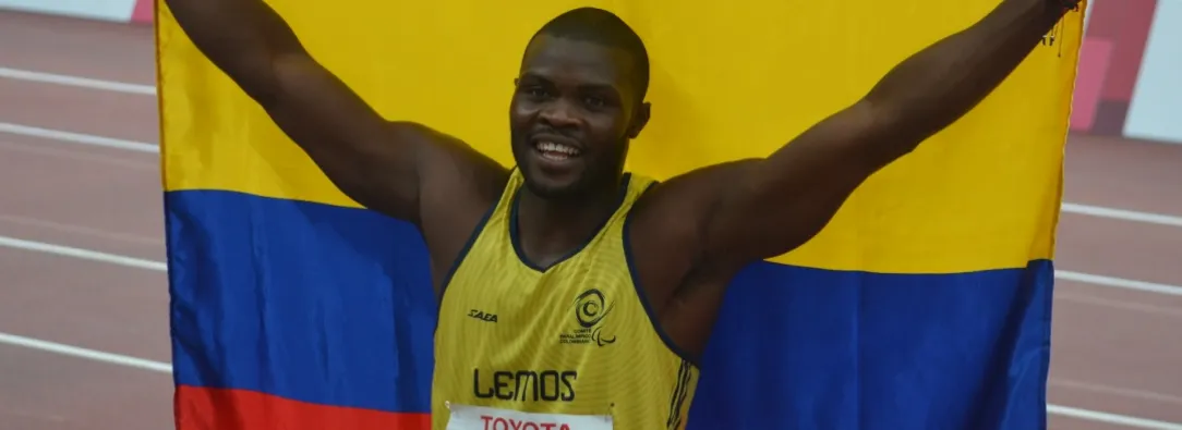 José Gregorio Lemos, medalla de oro en Juegos Paralímpicos 2024. / Foto: ColParalímpico.