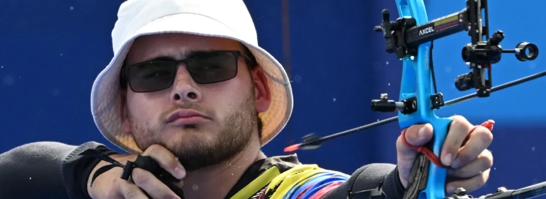 Santiago Arcila en Olímpicos. / Foto: AFP.