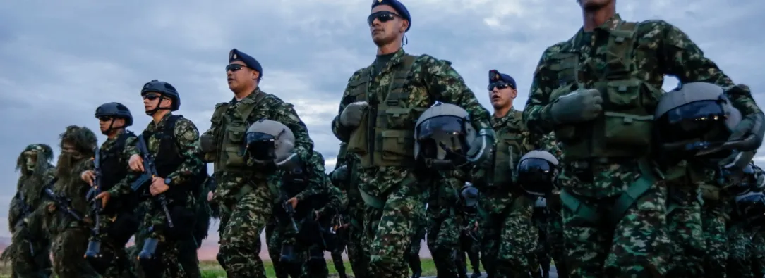 Servicio social para la paz con decreto reglamentario. / Foto: AFP.