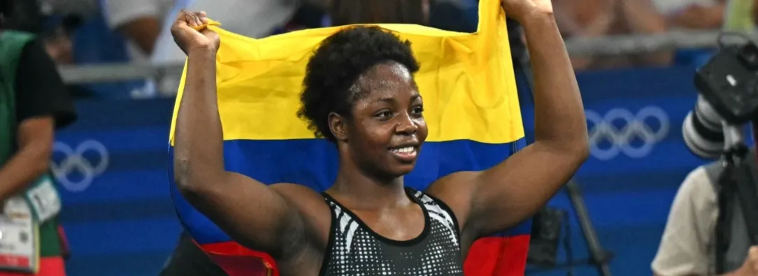 Tatiana Rentería en París 2024. / Foto: AFP.