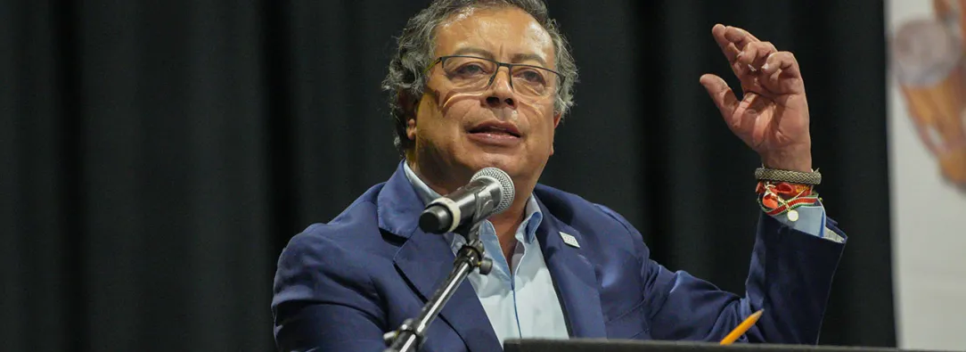 Presidente Petro: "En Gaza están sonando las campanas por la humanidad"