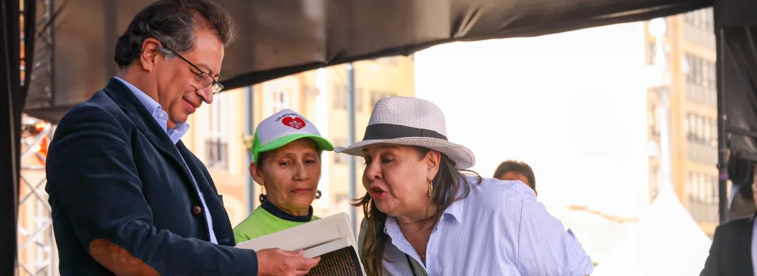 “Aquí no hay presiones, lo que hay es la voz del pueblo”: presidente Petro en la marcha del 19 de septiembre