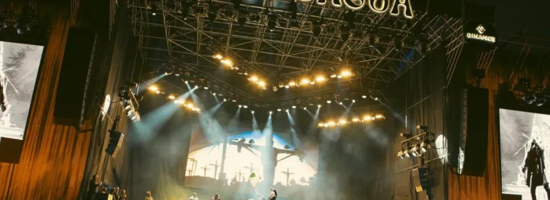 Escenario principal del Festival Cordillera 2024, en Bogotá.