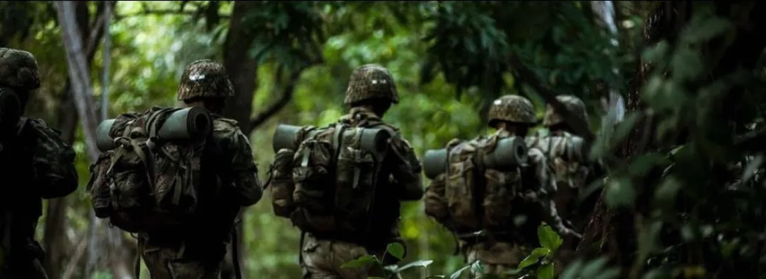 Soldados del Ejército Nacional