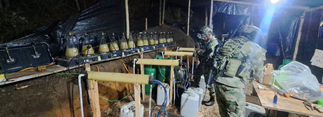 Lucha contra el narcotráfico por parte del Estado colombiano