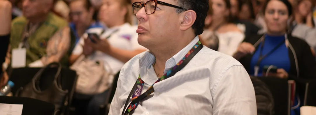 Gerente de RTVC, Hollman Morris, en Congreso de Medios Alternativos