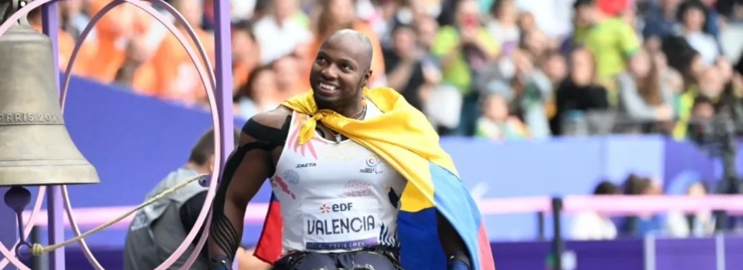 Mauricio Valencia en Juegos Paralímpicos