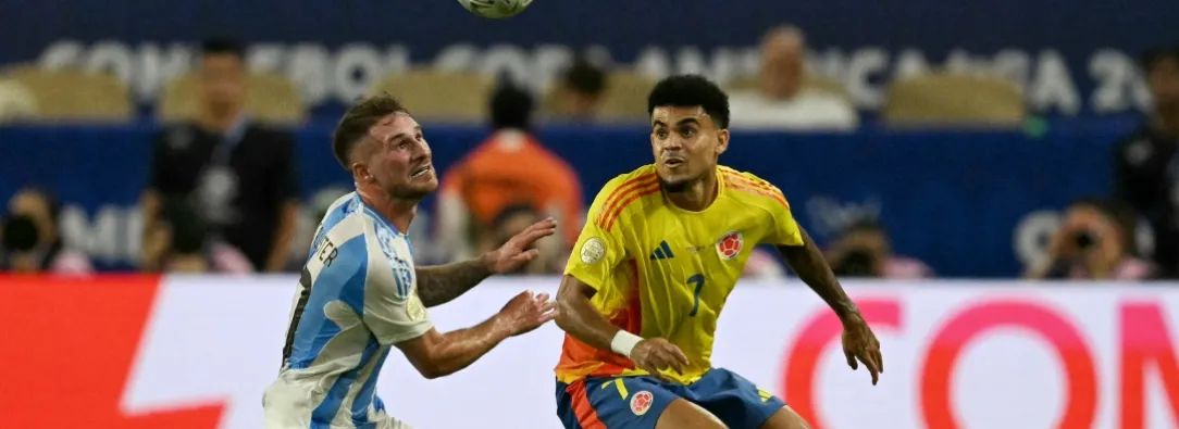Colombia vs. Argentina en la inauguración de Radio Nacional en Barranquilla. / Foto: AFP.