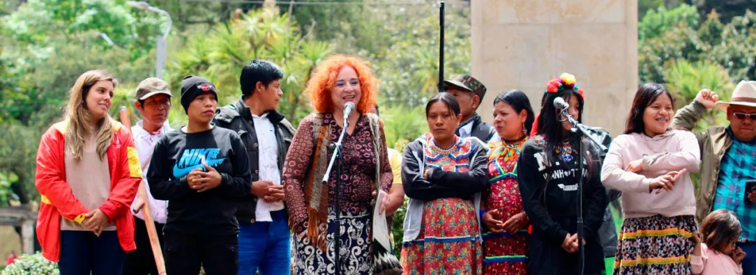 La Unidad de Víctimas en el retorno de familias Embera. / Foto: Unidad de Víctimas.