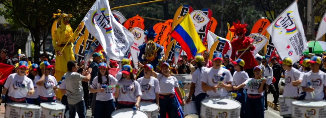 Puntos de concentración y marchas del 19 de septiembre. / Foto: AFP.