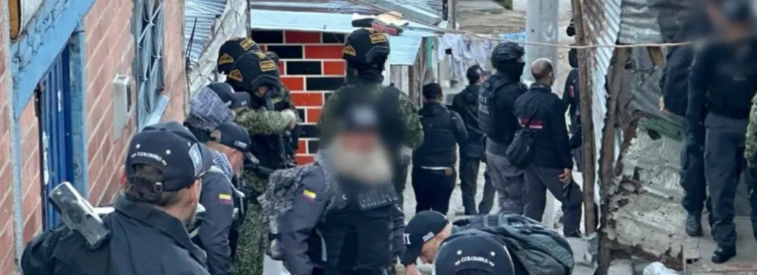 Fiscalía investiga hallazgo de restos humanos en Usme. / Foto: Fiscalía.