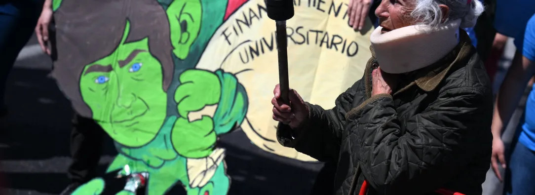 Huelga universitaria en Argentina