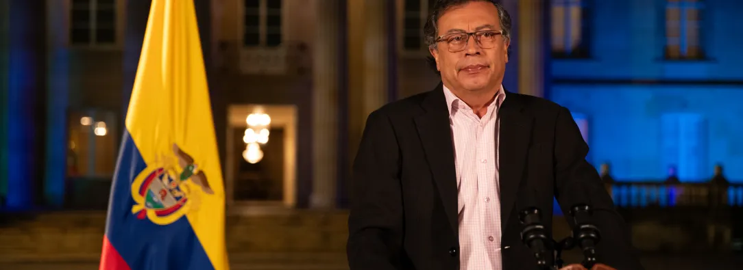 Presidente Petro informa al cuerpo diplomático sobre el golpe de Estado en Colombia y lo que "vendrá en los próximos meses"