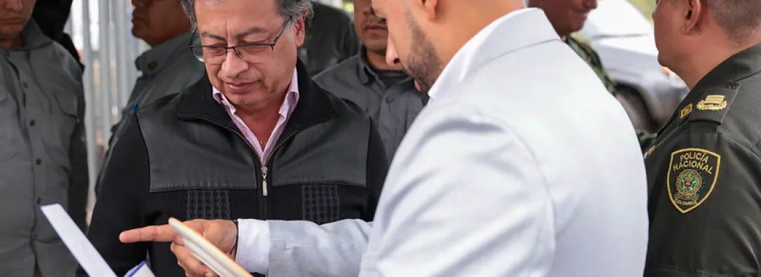 Gustavo Petro en Carmen del Viboral