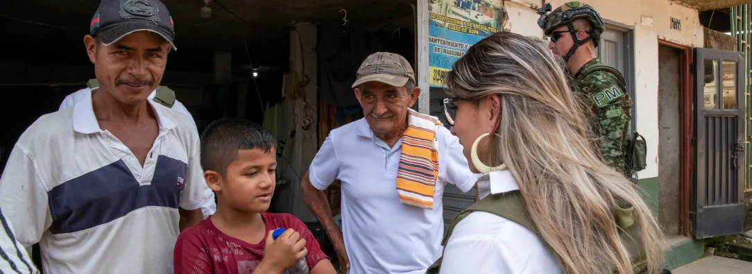 Gobierno adelanta entrega masiva de ayudas a desplazados de El Plateado, Cauca