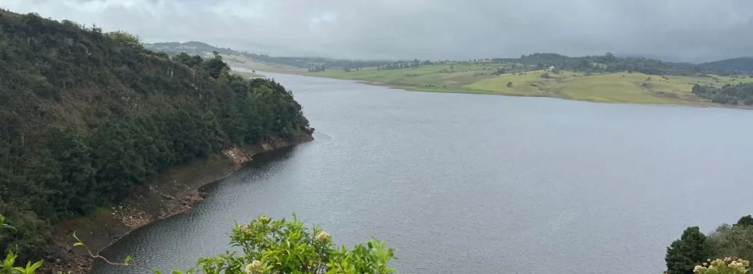 Niveles de los embalses de Bogotá continúan bajando a pesar de las fuertes lluvias