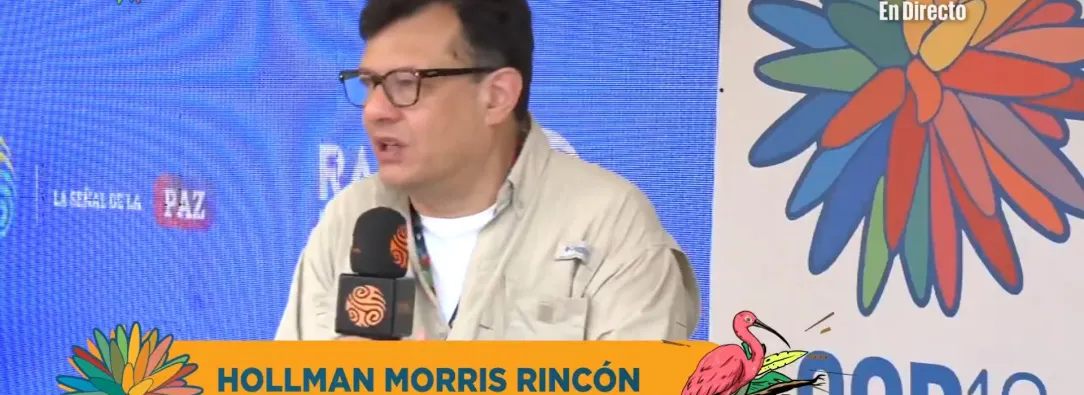 Gerente de RTVC, Hollman Morris.