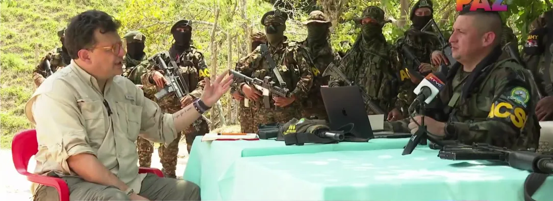 Hollman Morris y el vocer de las ACSN