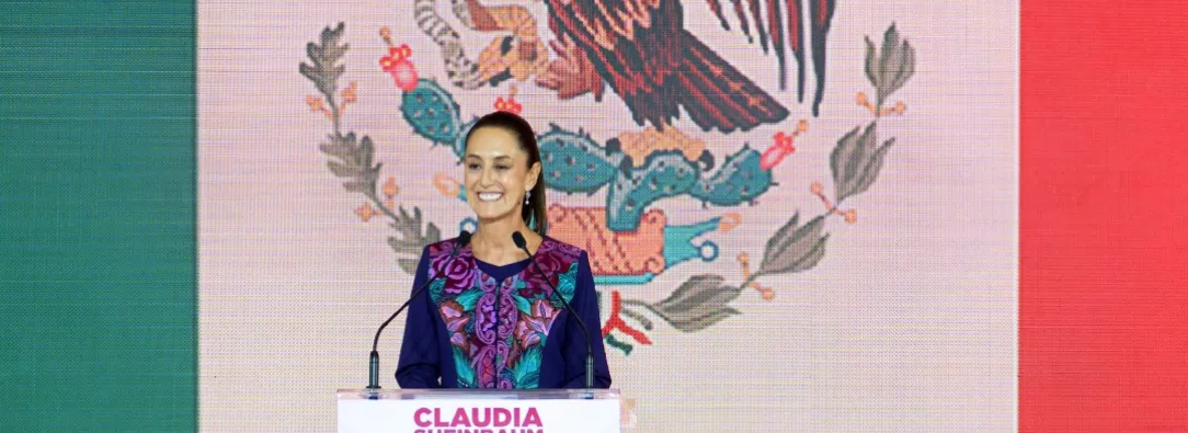 Posesión de Claudia Sheinbaum en México. / Foto: AFP.