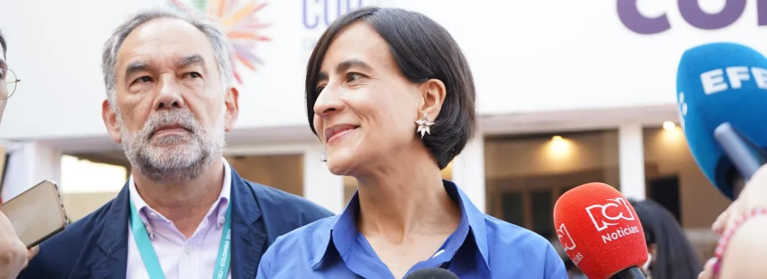 Susana Muhamad como presidenta de la COP16: "Colombia asume el reto de consolidar la paz en los territorios con la diversidad"