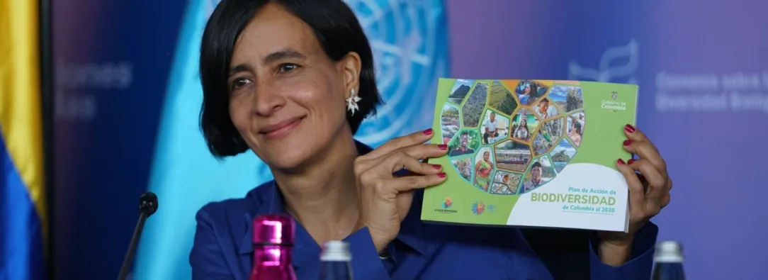 Colombia presenta el Plan de Acción en la COP16 en Cali