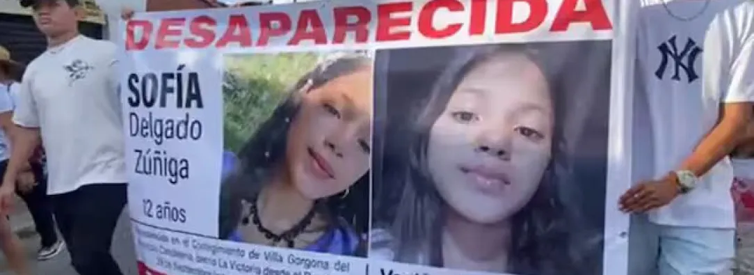 Localizan el cuerpo de Sofía Delgado, niña desaparecida en el Valle del Cauca