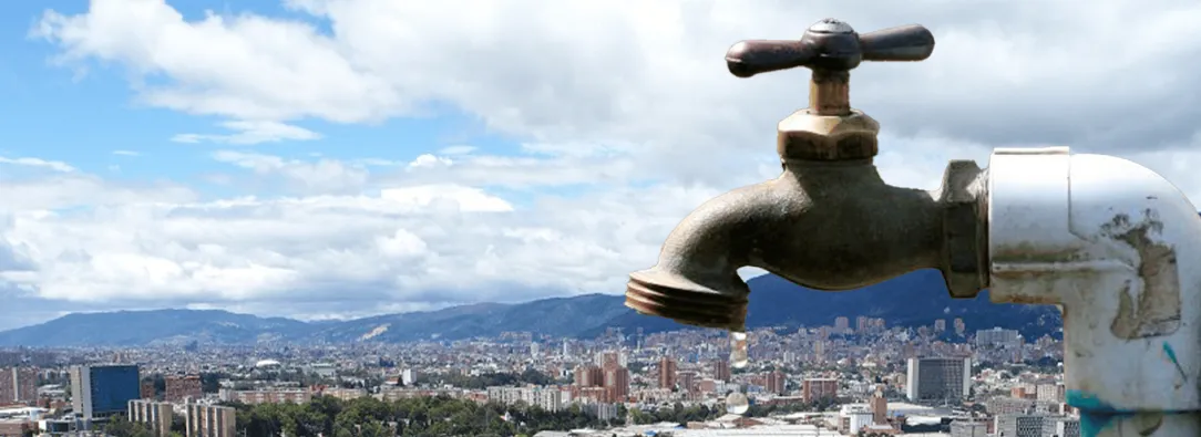 Panorámica de la localidad Puente Aranda