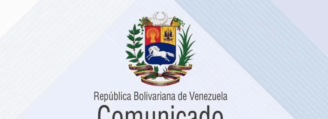 Comunicado de Venezuela