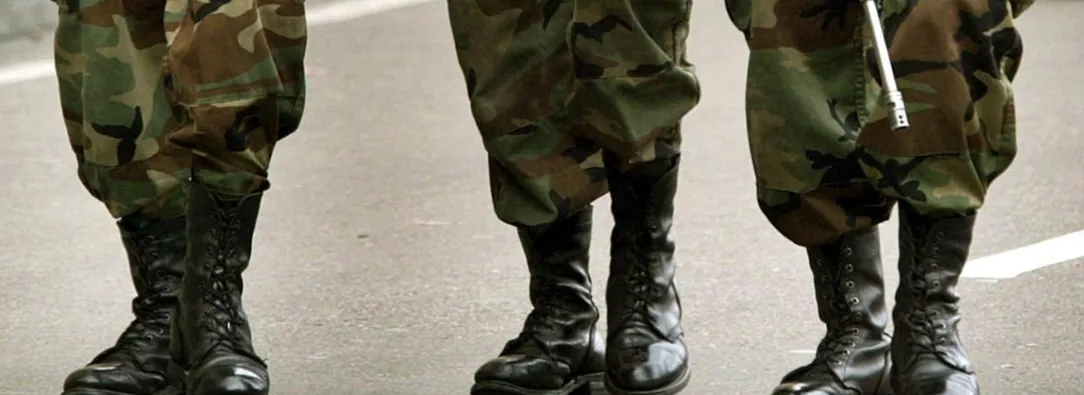 Ataque a soldados en Santa Rosa del Sur, Bolívar. / Foto: AFP.