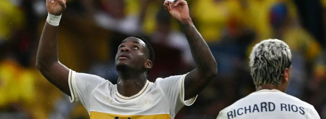 Colombia vs. Chile en las Eliminatorias. / Foto: AFP.