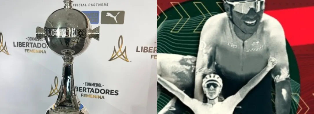 Copa Libertadores Femenina y Giro dell'Emilia. / Fotos: X Libertadores Fem y RTVC.