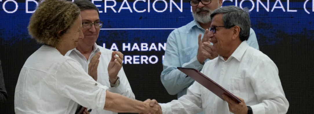 Aceptación a encuentro de diálogo Gobierno y el ELN. / Foto: AFP.