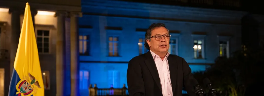 Gustavo Petro y las inconsistencias de la investigación del CNE. / Foto: Presidencia de la República.