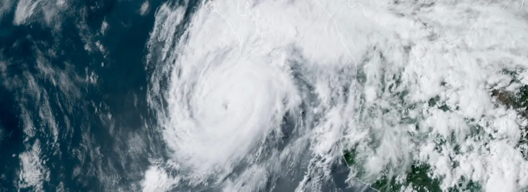 Huracán Milton amenaza a México y La Florida. / Foto: AFP.