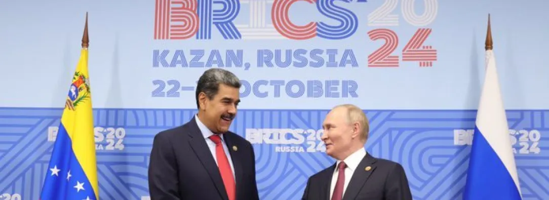 Encuentro entre Nicolás Maduro y Vladímir Putin.