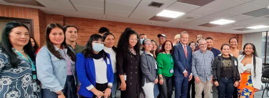 Grupo de médicos que regresó de Cuba.