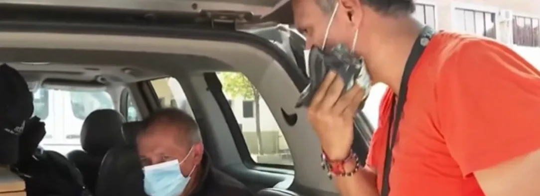 Equipo de RTVC Noticias fue víctima de hurto. / Foto: Captura de video.