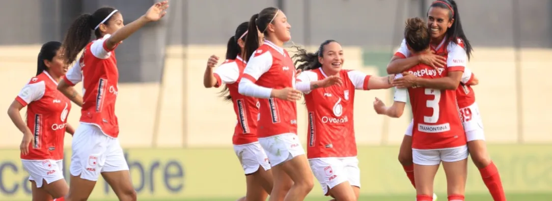 Santa Fe Femenina en la final de la Libertadores. / Foto: X Leonas Santa Fe.