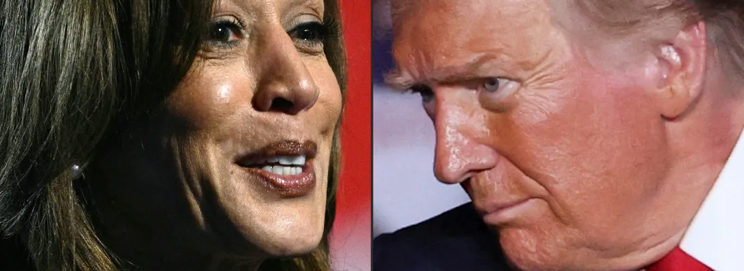 Kamala Harriss y Donald Trump