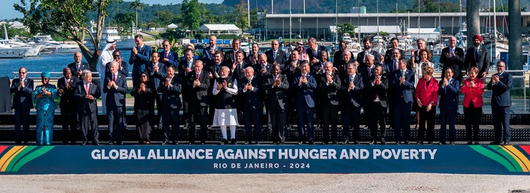 presidente Gustavo Petro planteó al G-20 en Brasil una Renta Ciudadana Universal