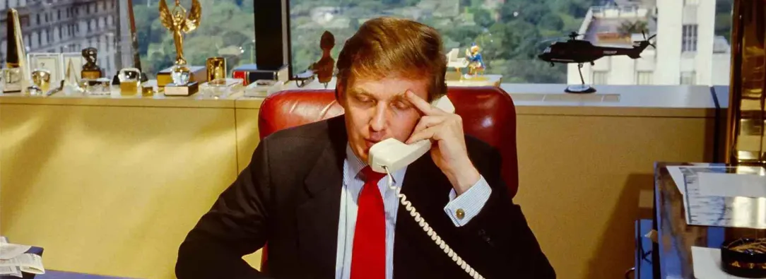 Presidente Donald Trump en la Torre Trump