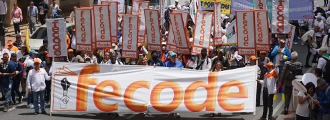 Marchas de Fecode del 21 de noviembre. / Foto: Fecode.