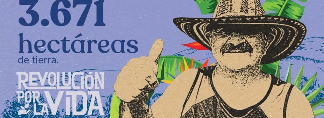 Entrega de tierras en Tarazá, Antioquia